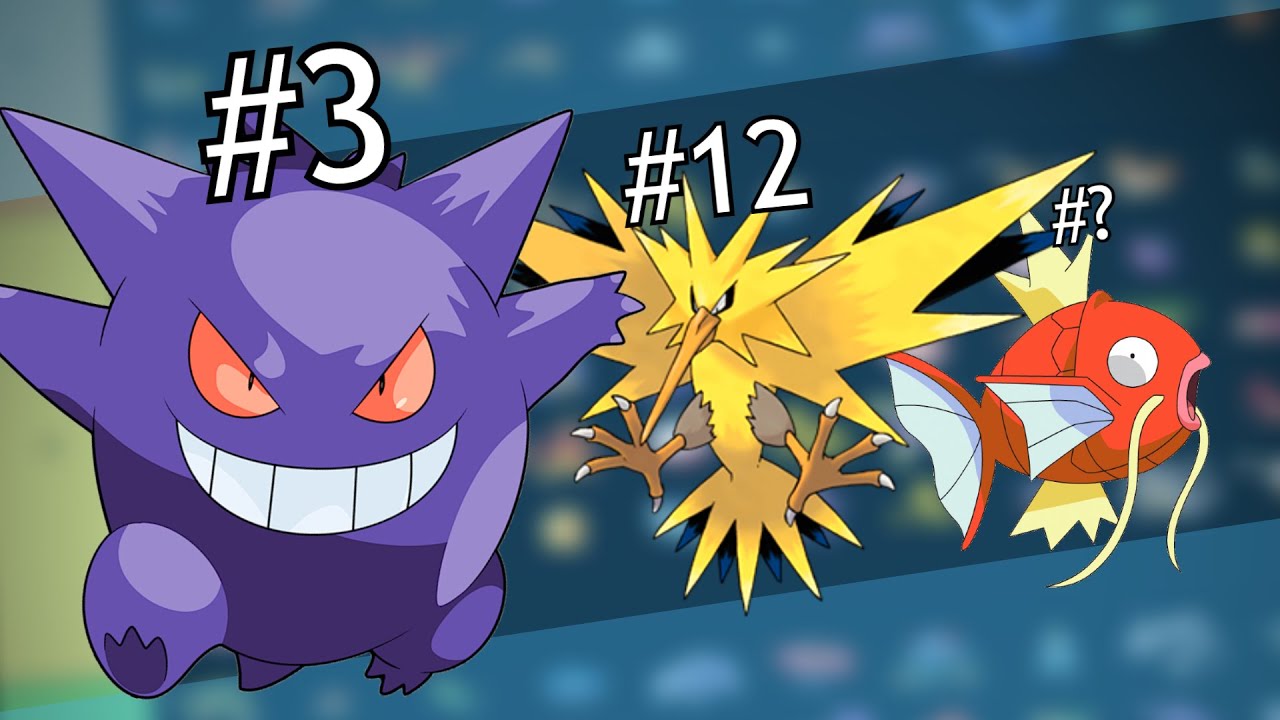 Ranking All Original 151 Pokemon From Worst To Best