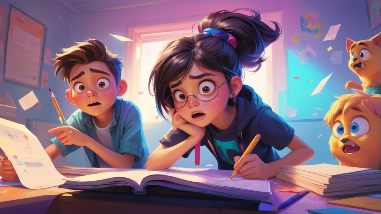 The Exam Stress 🤯😵 || School || Exam || Funny || Comedy ||