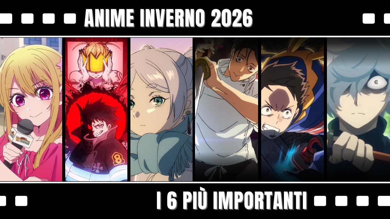I 6 Anime più Importanti dell’Inverno 2026 (e perché tutti ne parleranno)