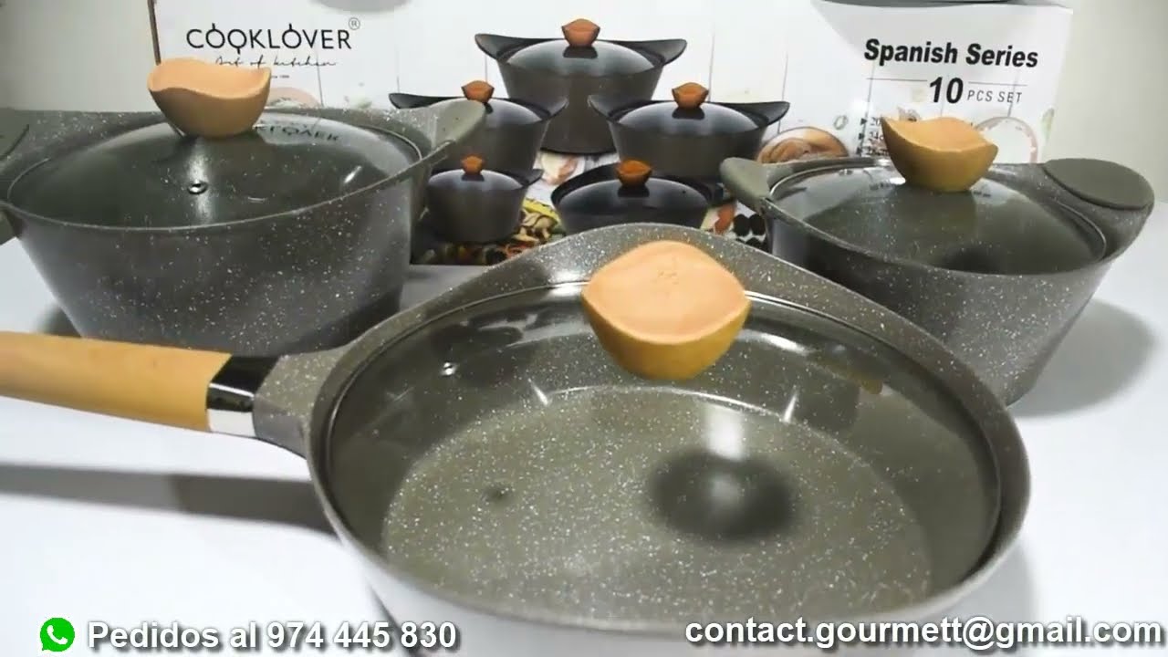 Ollas COOKLOVER Gourmett Roca Volcanica Americanas