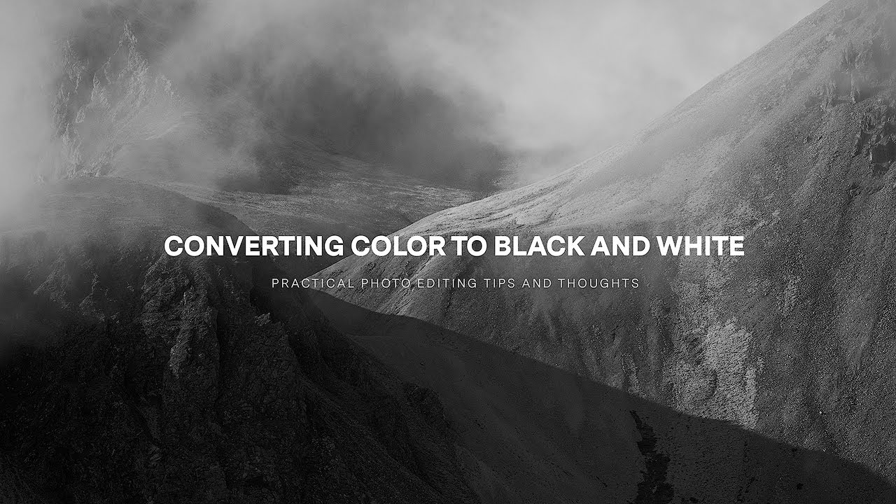 Practical black and white photography tips