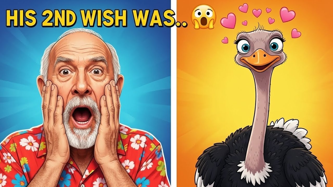 Funniest Joke You'll Hear Today! 😂 The Genie, The Ostrich & The PERFECT Punchline!