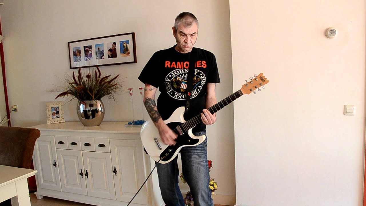 RAMONES - Poison Heart (guitar cover - remake)