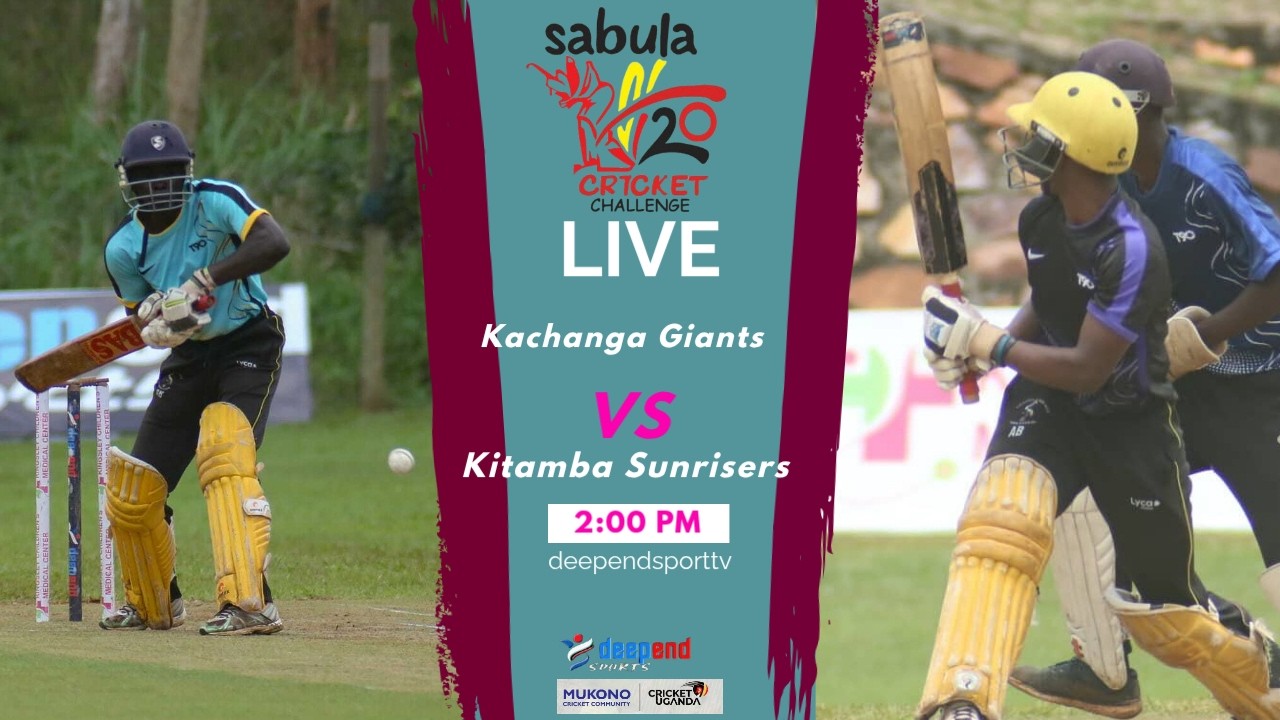 LIVE CRICKET|SABULA T20 CRICKET CHALLEGE  CUP Kachanga Giants  v Kitamba Sunrisers