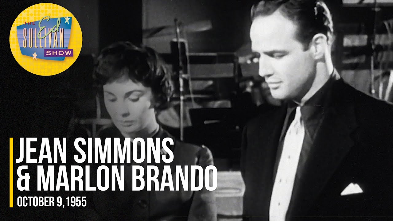 Jean Simmons & Marlon Brando 