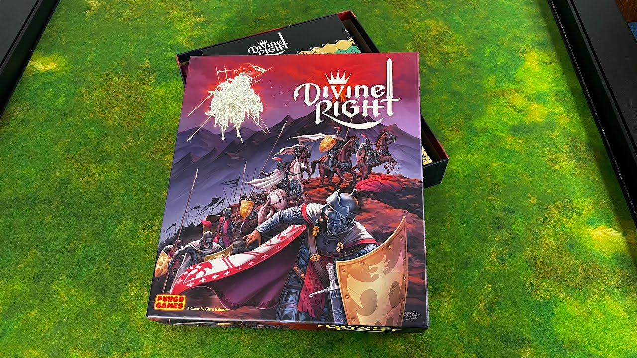 Divine Right: Unboxing the remake of a classic game by TSR