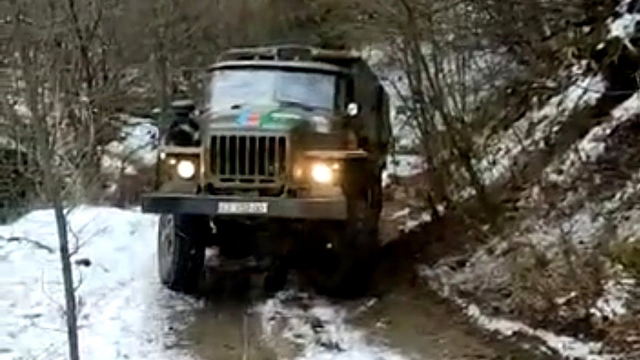 ermənidən göturulən ural Azərbaycan nömrəsində Laçın dağlarında