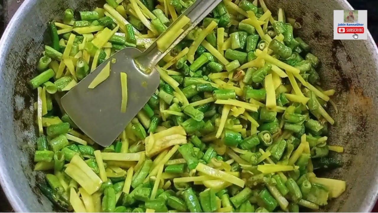 এই ভাবে খুব মজাদার  সিম বাজি করলে ঘরের সবাই আপনার বক্ত হবেই | Sim Bhaji Recipe in Bangla | Sim Bhaji