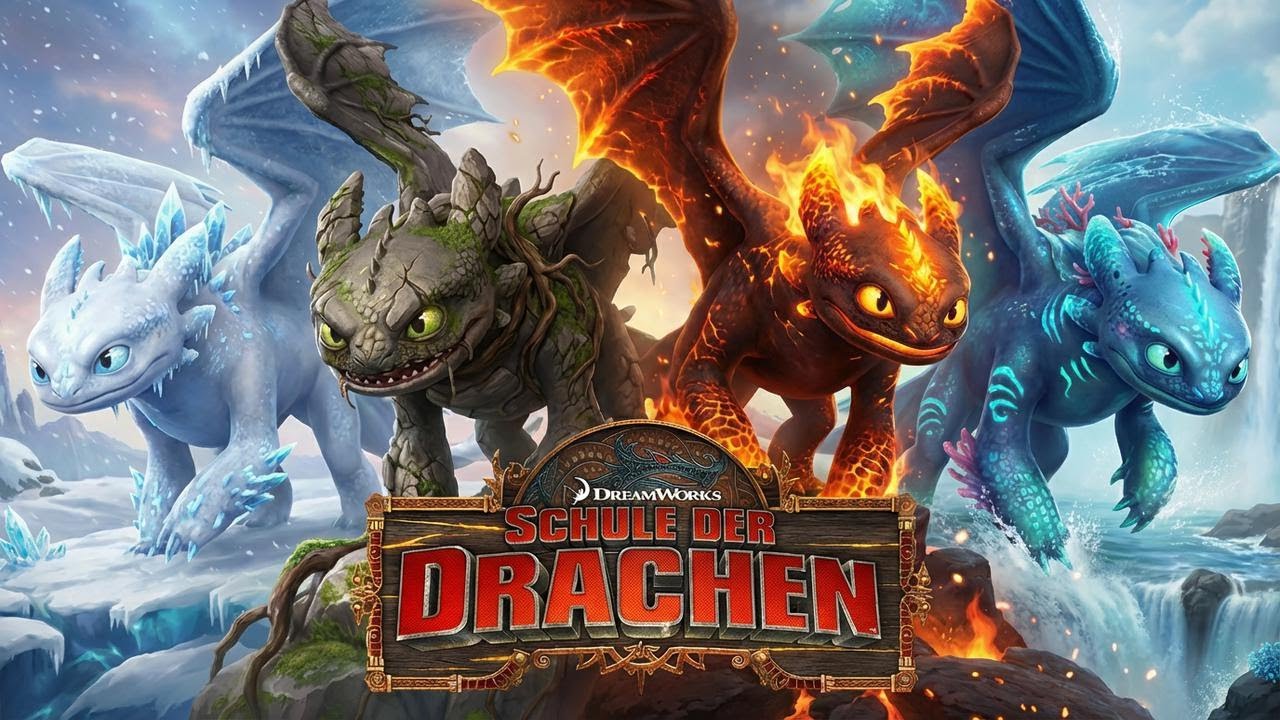 Erschaffe Nachtschatten-Elementardrachen in der School of Dragons mit Mortis