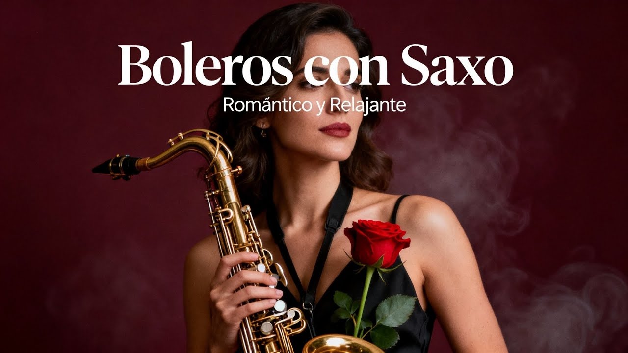 Latin Romantic Sax Boleros | Música Suave para el Corazón