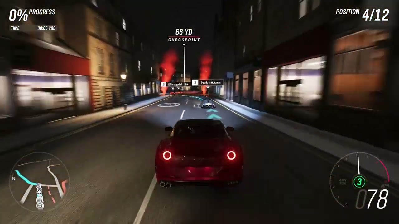 Forza Horizon 4 - Holyrood Run start in a Ferrari California T!