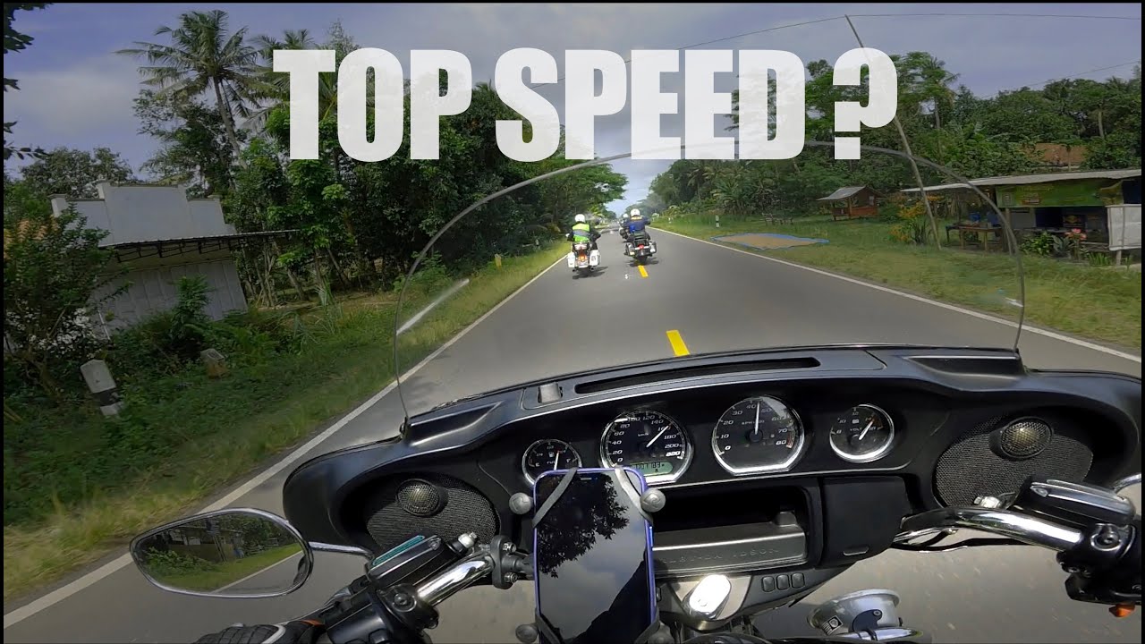 TOP SPEED MOTOR HARLEY POLICE ??? - JALUR PANTAI SELATAN (DAENDELS)