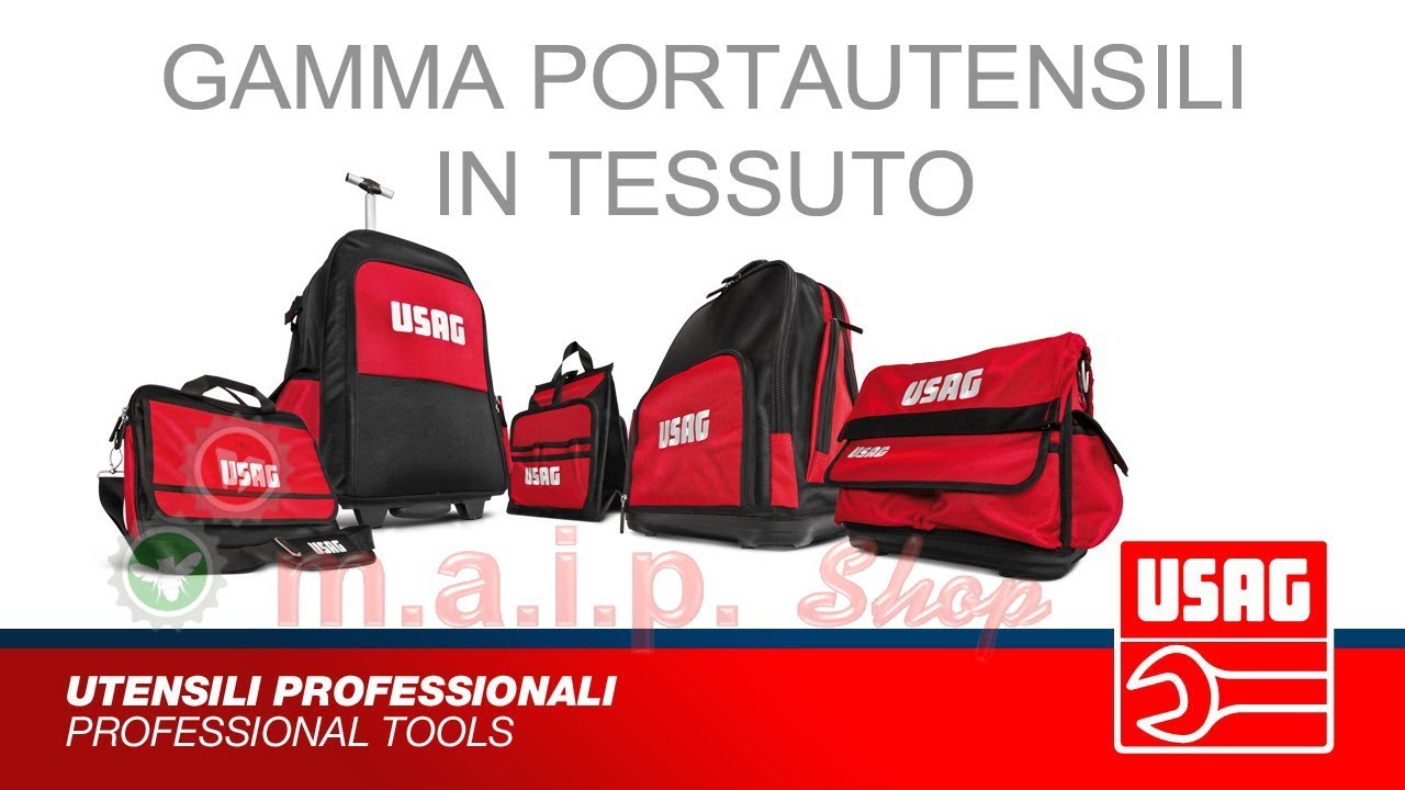 USAG BORSE VALIGIE ZAINI PORTA UTENSILI PORTA ATTREZZI