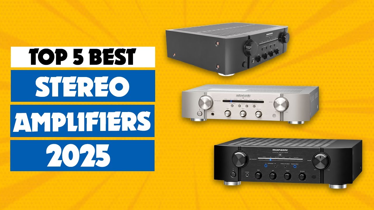 Top 5 Best Stereo Amplifiers 2025 - Which One Is The Best?