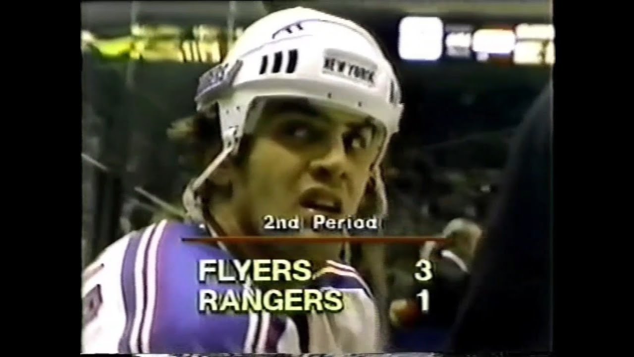 Flyers - Rangers rough stuff 11/19/80