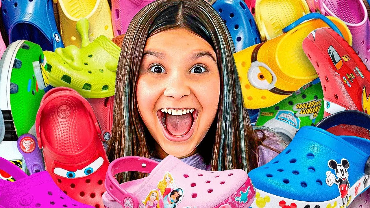 MOSTRANDO MINHA COLEÇÃO DE CROCS *mostrei tudo
