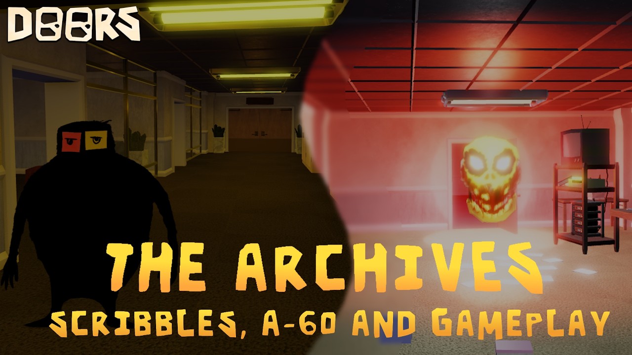 DOORS: THE ARCHIVES SCRIBBLES, A-60 AND GAMEPLAY (CONCEPT)