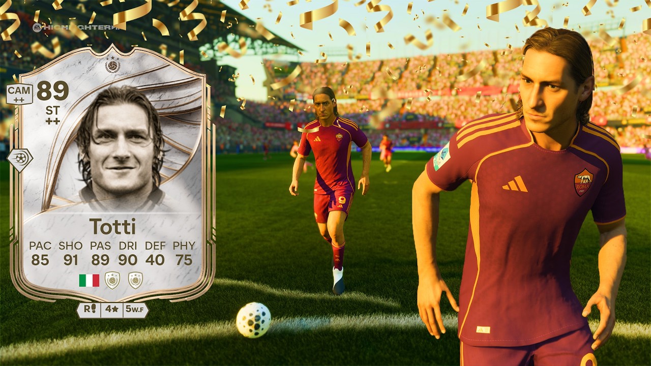 Будет ли 89 Тотти неудержим в FC 26?