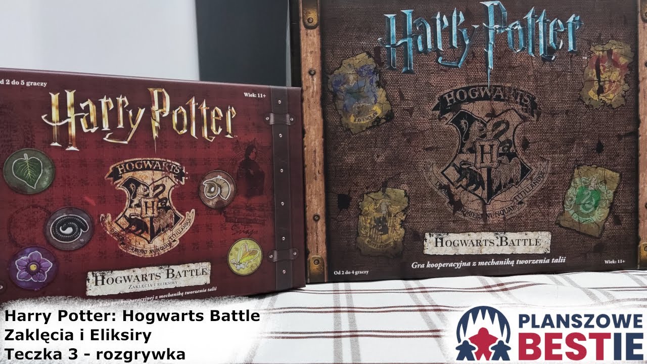 Planszowe Bestie #78- Harry Potter: Hogwarts Battle - Zaklęcia i Eliksiry - Teczka 3 - 24.07.2022