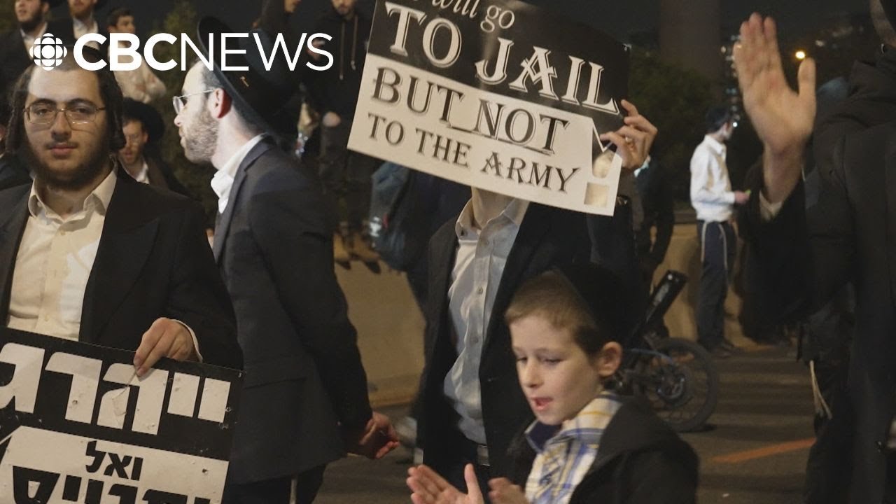 Bill over ultra-Orthodox military conscription sparks protests in Israel