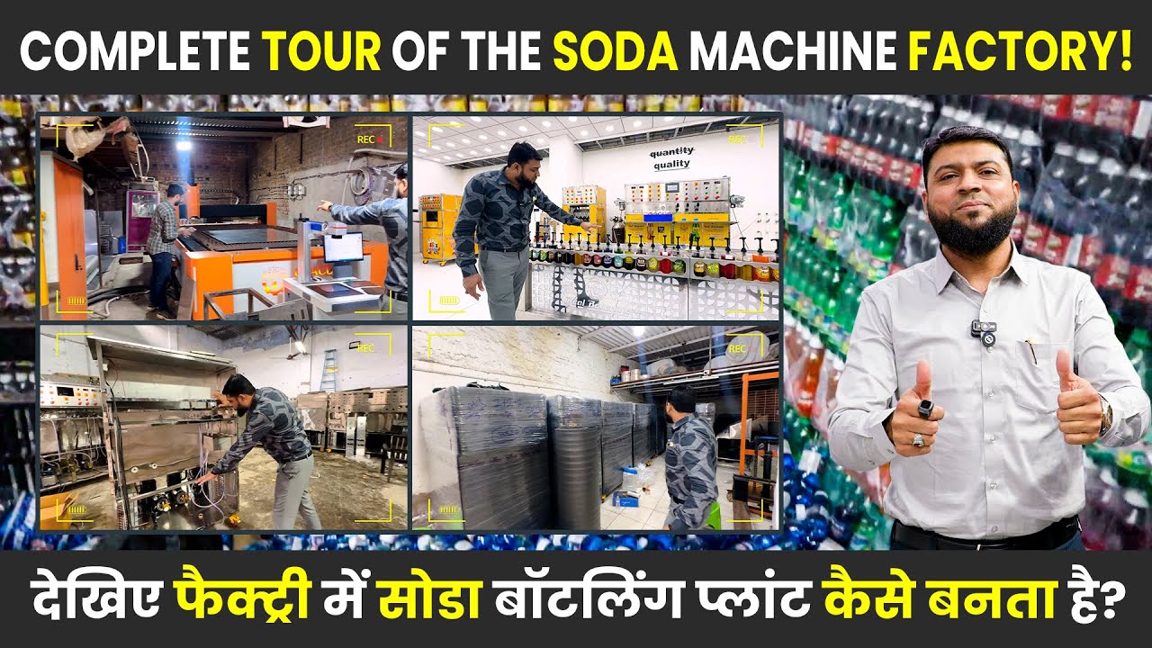 Soda Machine Manufacturer In Ahmedabad | Soda Bottling Plant | Soda Machine | Soda Filling Machine