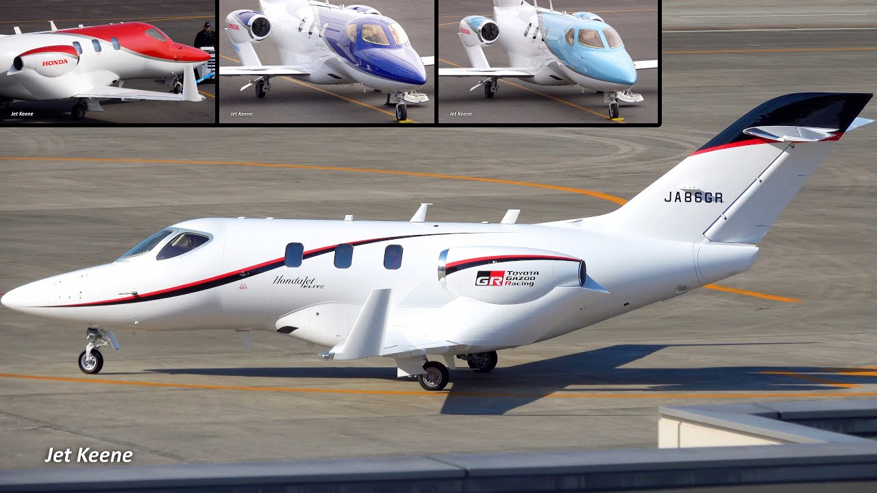 HondaJet Elite Takeoff & Landing - TOYOTA GAZOO Racing