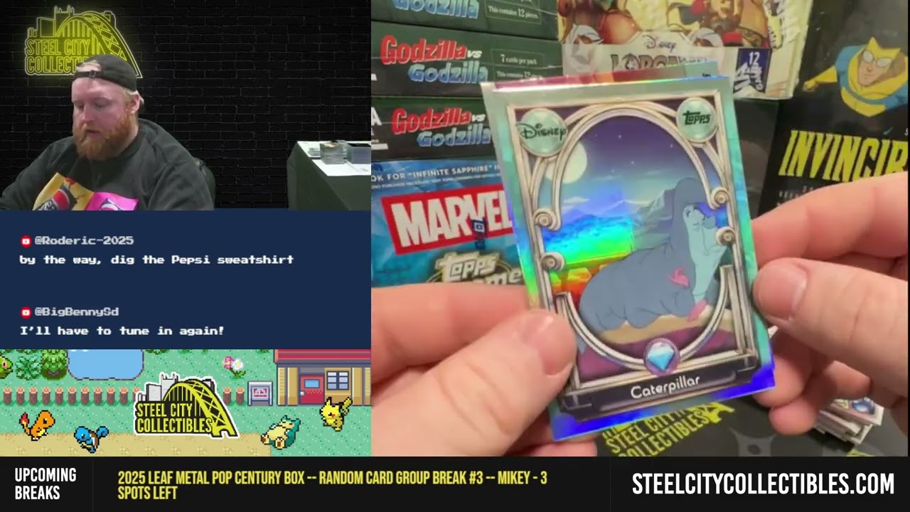 2025 Topps Disney Wonder Hobby Box — личный отдых Фила