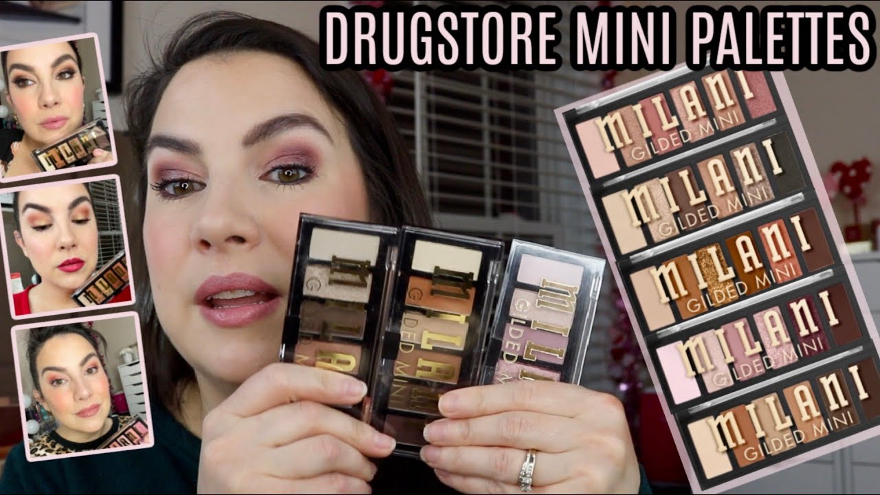 RANKING Milani’s New Mini Palettes + Tutorial