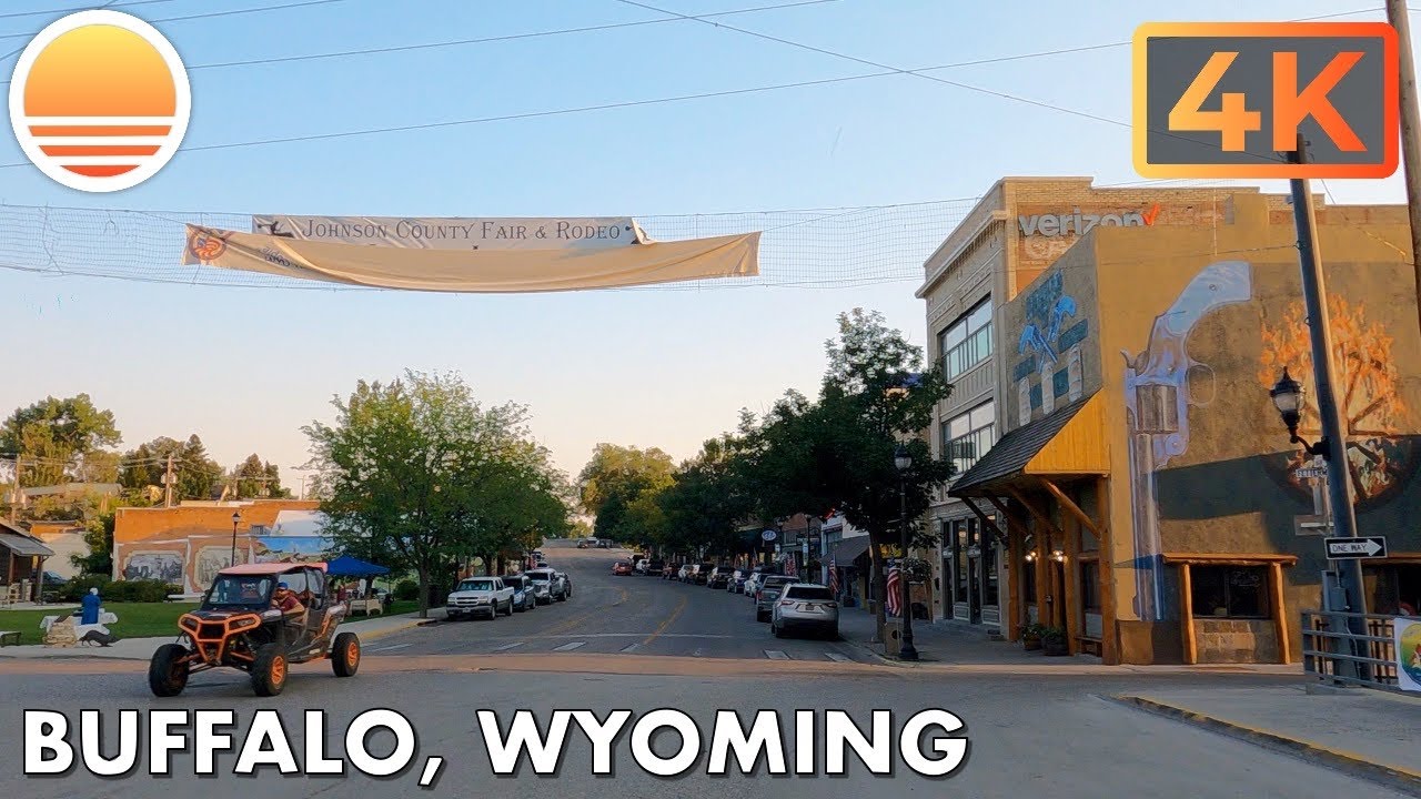 Buffalo, Wyoming!  Drive with me!