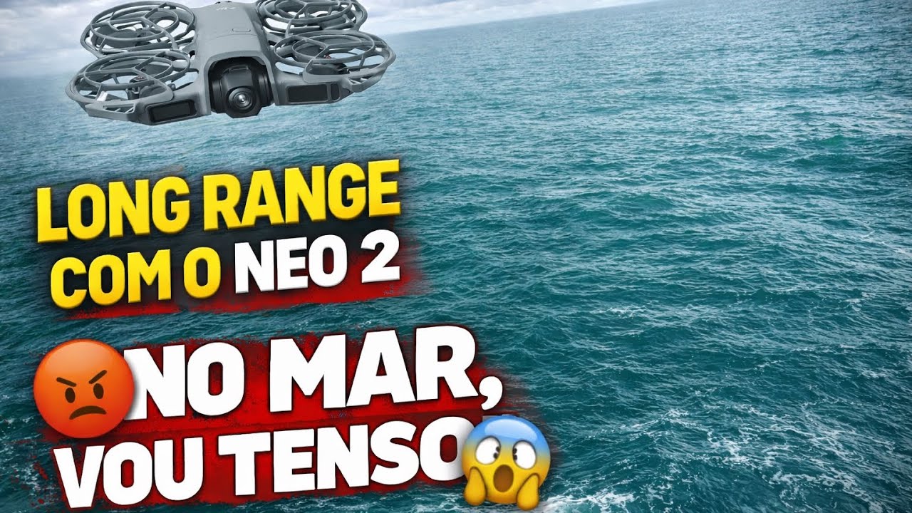 LONG RANGE: Da Praia do Amor ao Rio Escuro com DJI Neo 2! 🚀