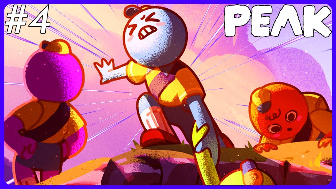 PEAK | Getting High Of Mushrooms Deep Within THE ROOTS! [Part 4]