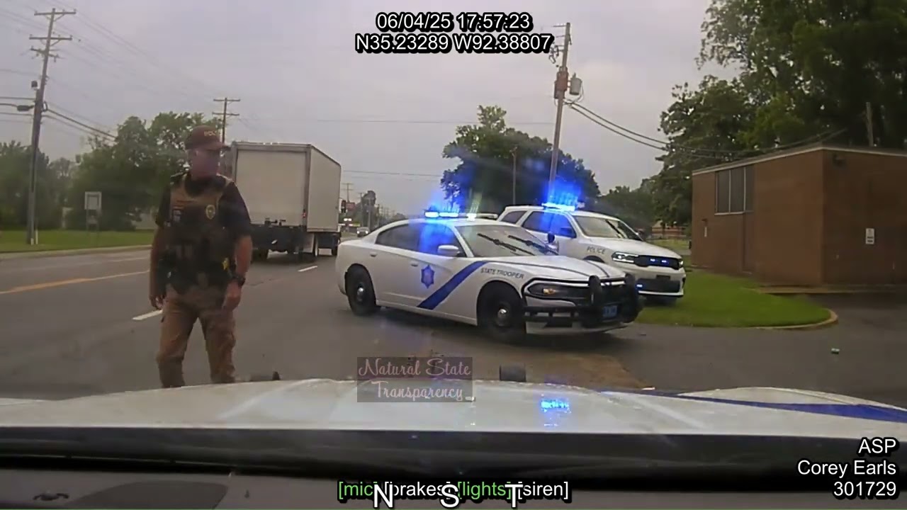 Pursuit/TVI/Stolen Veh/Greenbrier Faulkner Co Arkansas State Police Troop A, Traffic Series Ep. 1537