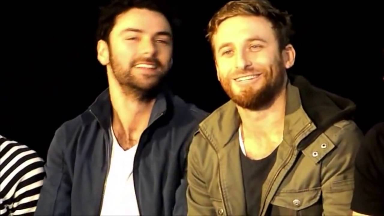 Aidan Turner and Dean O'Gorman - Viva La vida
