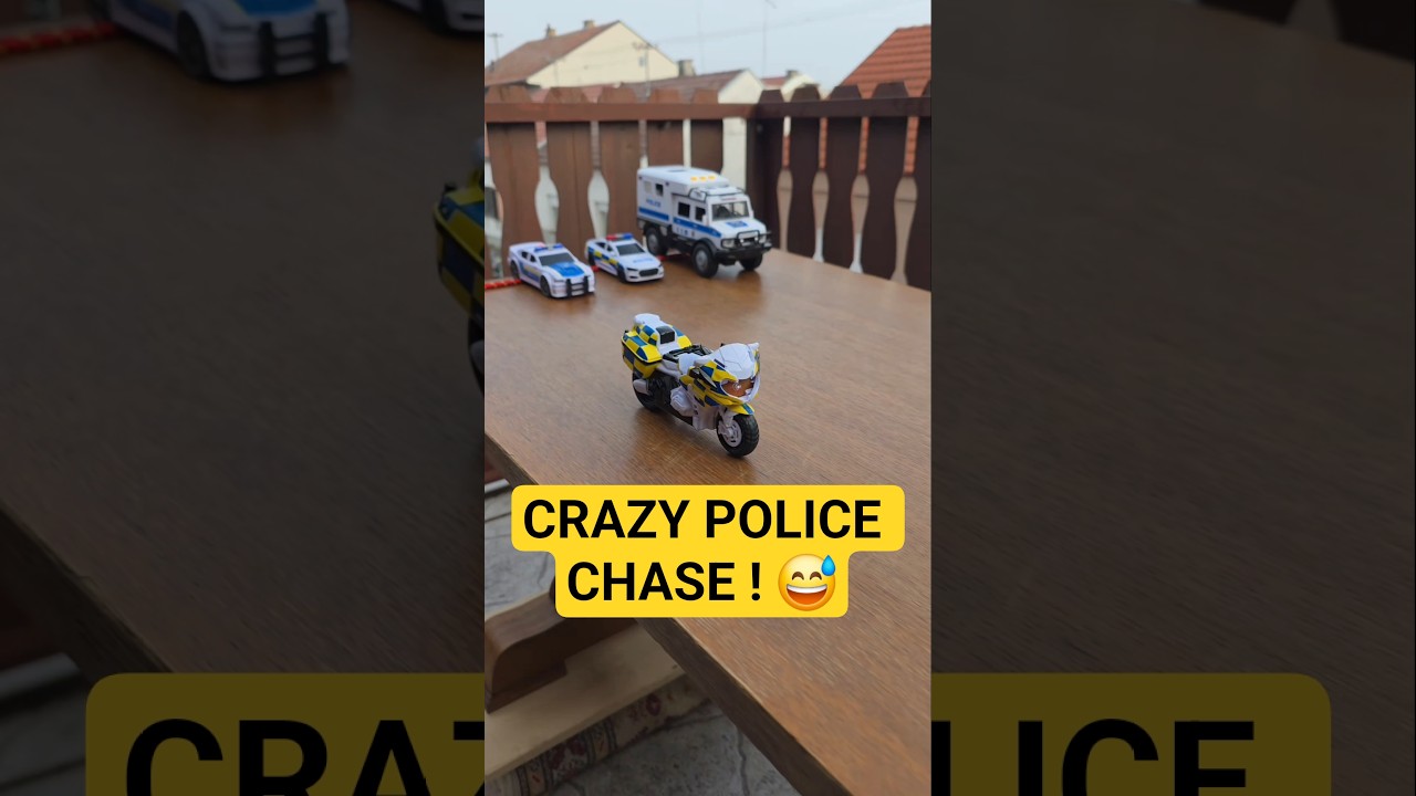 Crazy Police Chase!