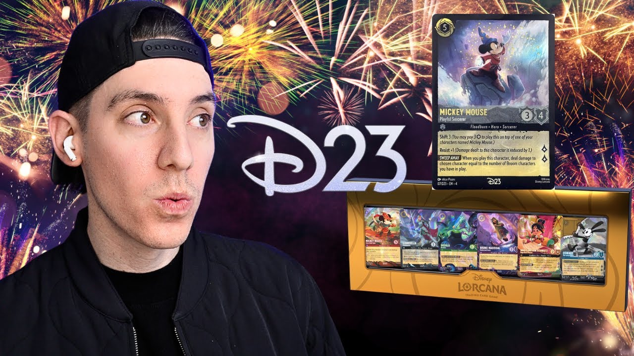 Распаковка коллекции D23 | Disney Lorcana