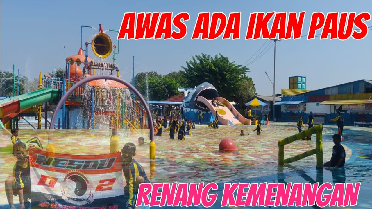 KESERUAN BERENANG JEMPOL WATERBOOM CILEDUG CIREBON