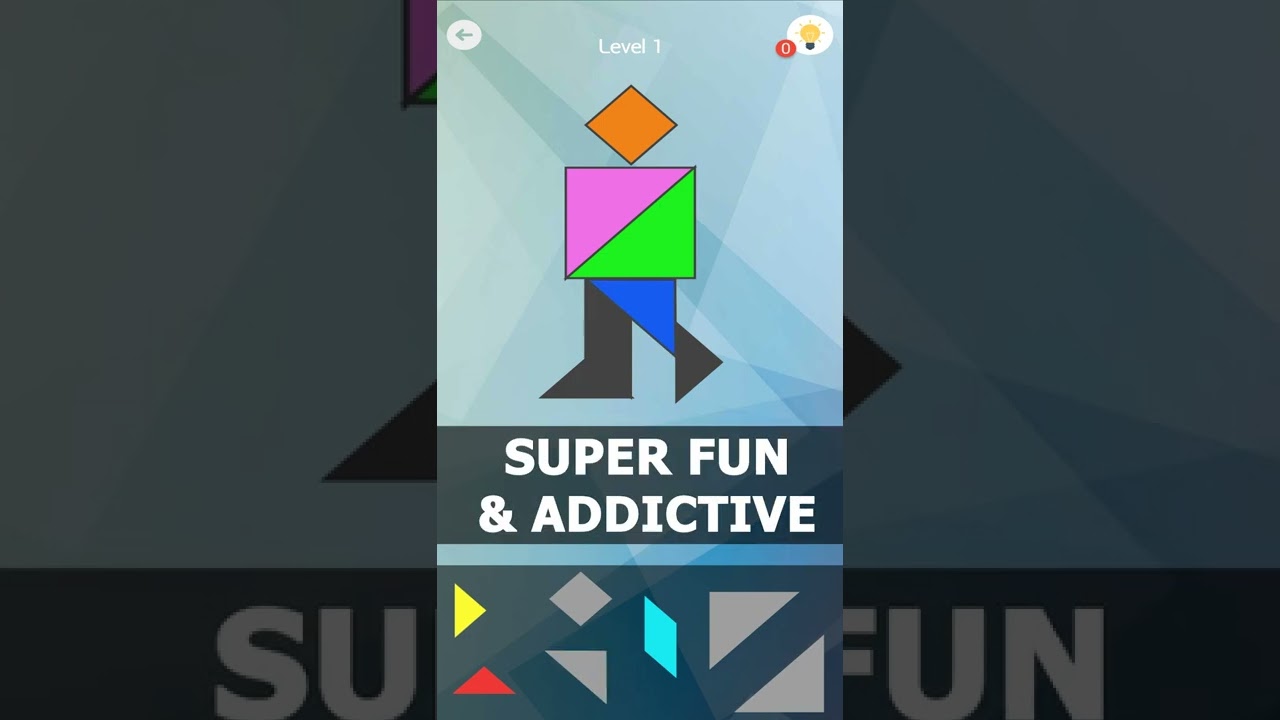 Tangram Puzzle Game - Offline - 1000 Levels