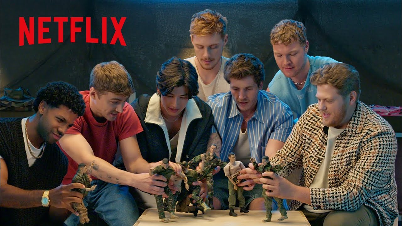 The Cast of Boots Recreate Scenes with Action Figures | Boots | Netflix
