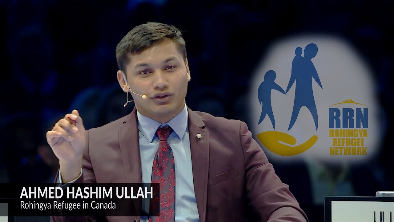 Opening Plenary GESF 2019 Rohingya Speaker Ahmad Hashim Ullah from Canada