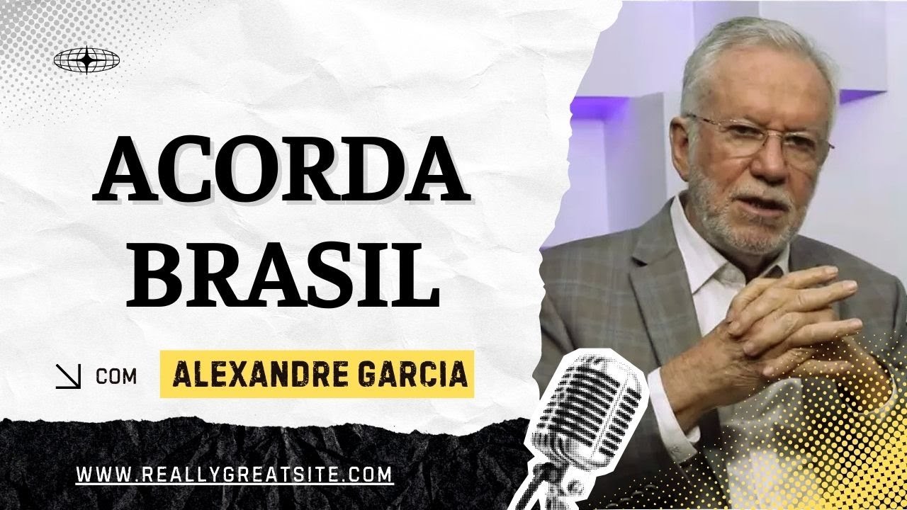 Acorda Brasil A chegada histórica de Nikolas Ferreira e a multidão na chuva - Alexandre Garcia