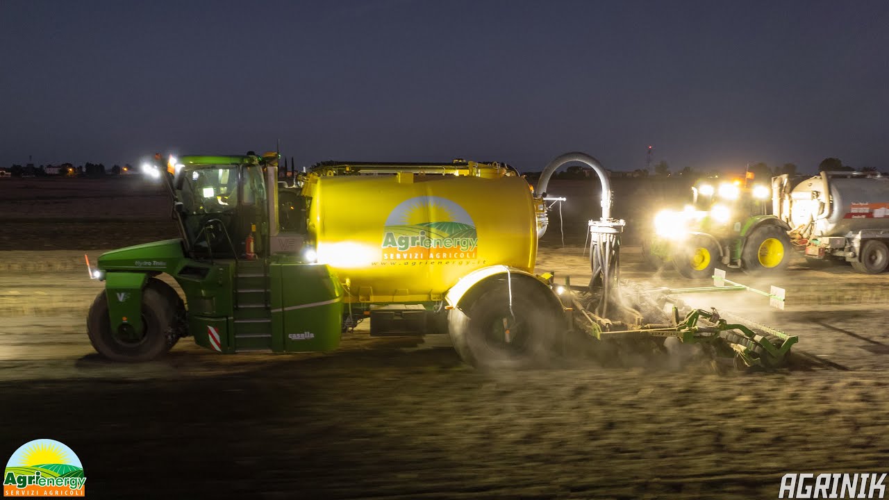 Vervaet Hydro Trike + Agro-Masz Runner 40 | Interramento Digestato | AgriEnergy