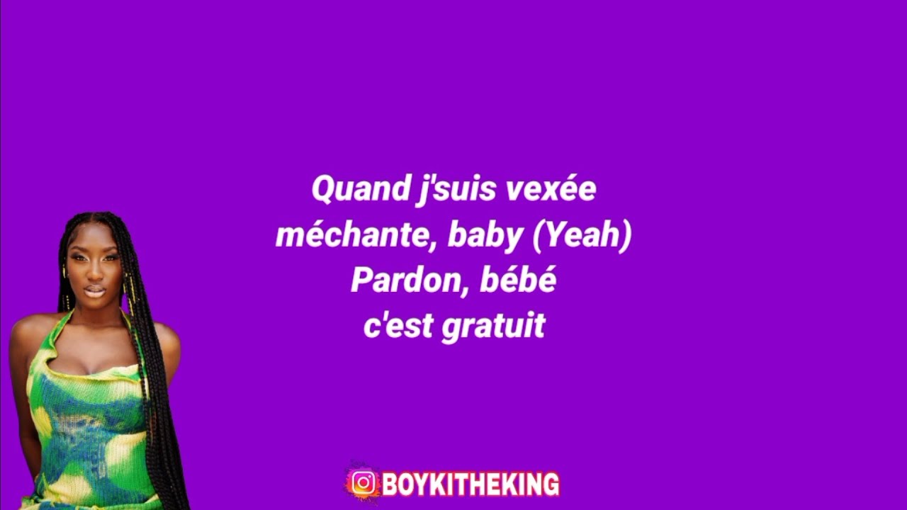 Aya Nakamura - Méchante (Paroles)