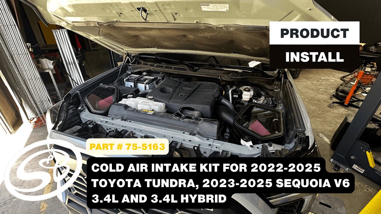 S&B Intake Install | 2022-25 Toyota Tundra & 2023-25 Sequoia 3.4L, 3.4L Hybrid