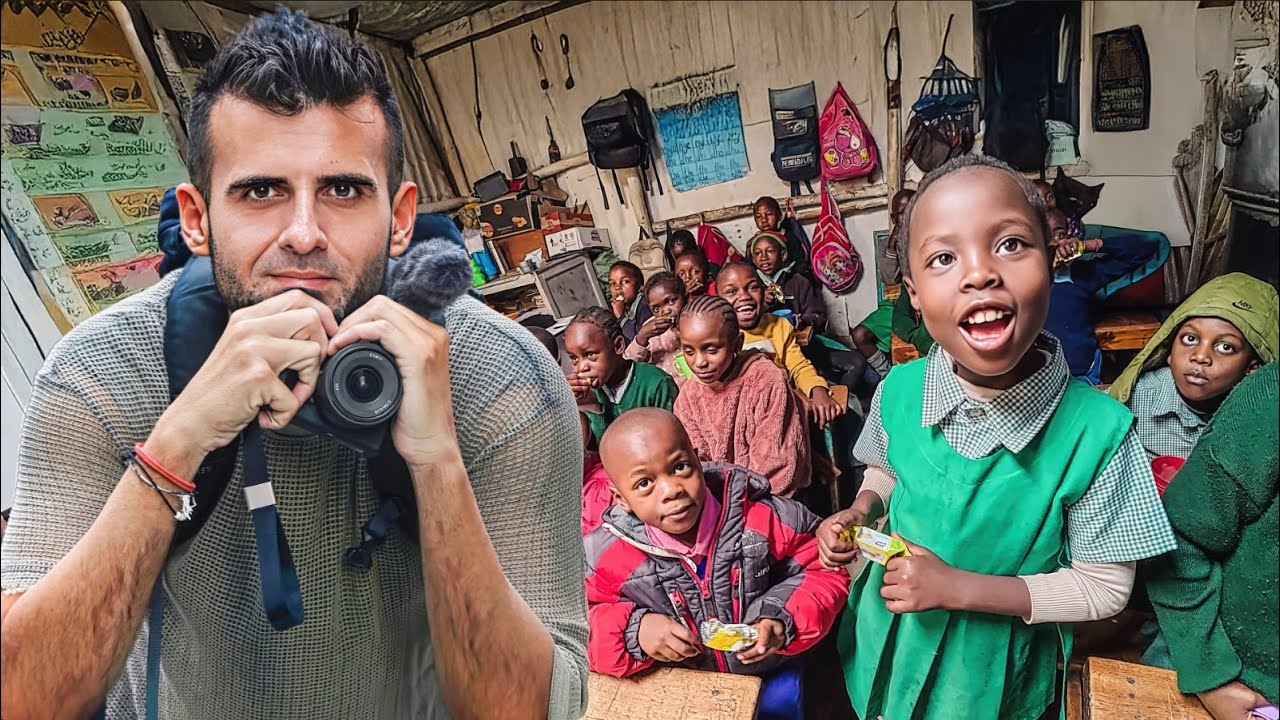 ȘOC TOTAL: Copiii din cea mai SĂRACĂ FAVELA africană NU AU AUZIT de Moș Crăciun – le-am dat 700€!