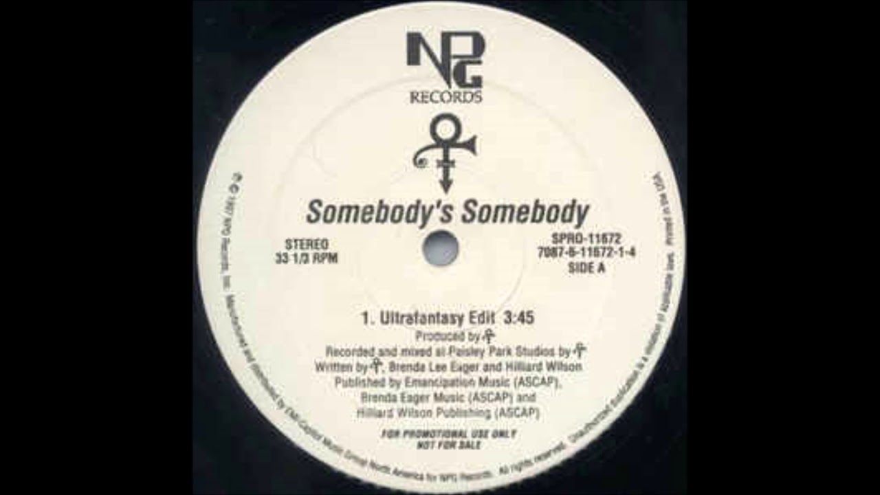 Prince - Somebody's Somebody [Ultrafantasy Edit]