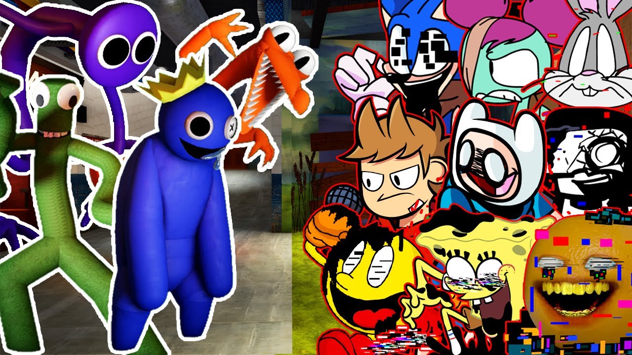 FNF - Friends To Your End (Full) But All Pibby Characters Sings It 🎤