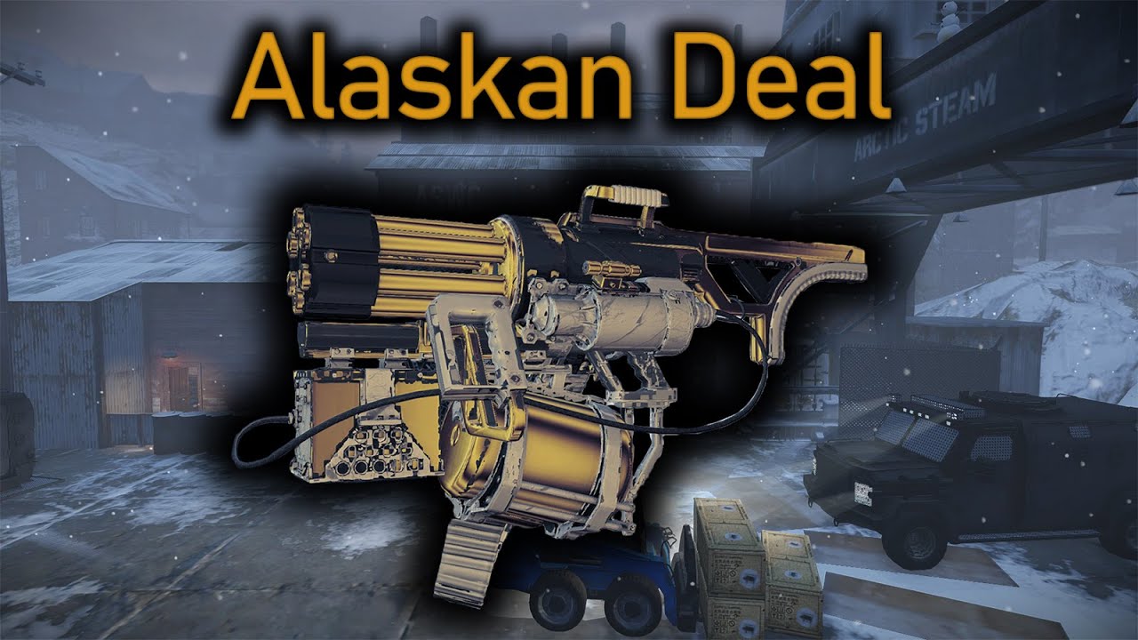 Payday 2 Alaskan Deal DSOD Solo (No AI, Downs, Assets) Kingpin Microgun Build