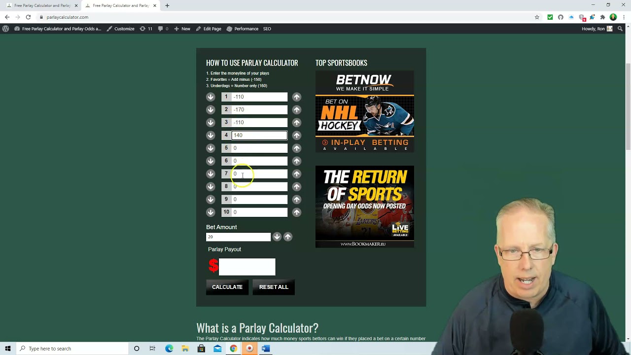 How does a Parlay Calculator Work?