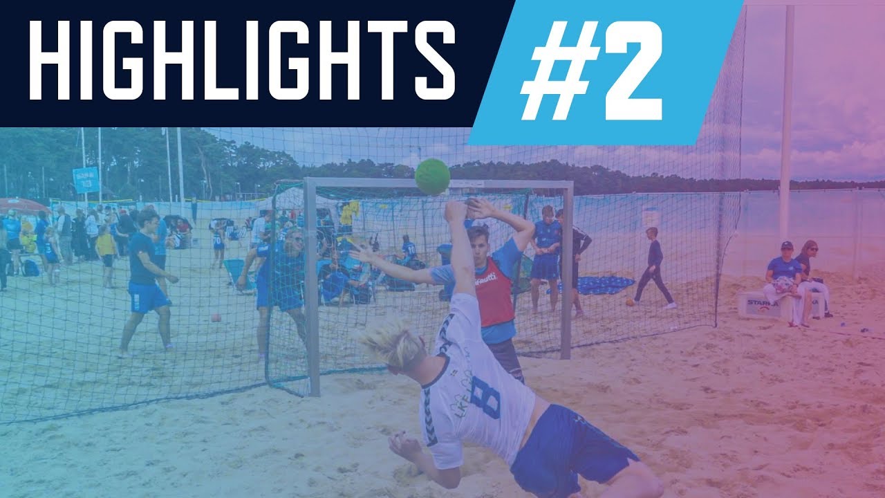 Highlights Lördag  13/7 | Åhus Beachhandboll 2019