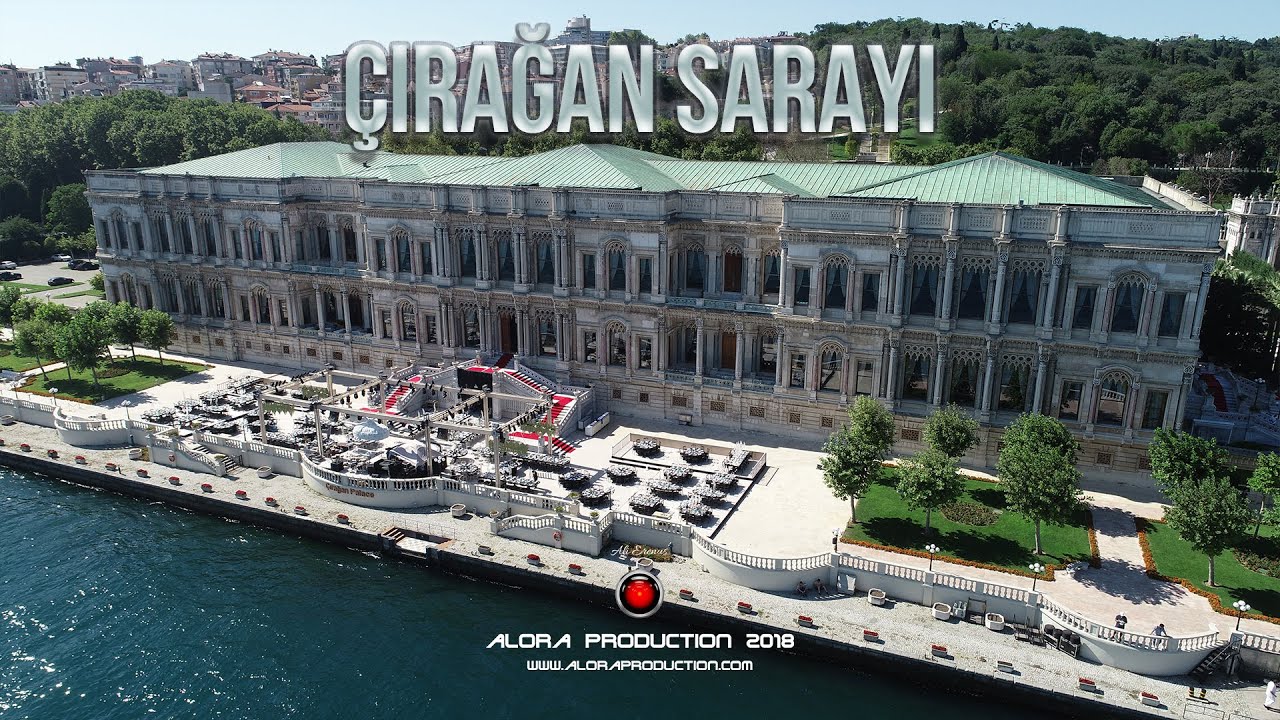 Drone Gözünden 1 Dakikada Çırağan Sarayı